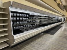 52FT RUN OF 2001 HUSSMANN MULTIDECK PRODUCE CASES