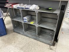 53IN CUSTOM CRATE-BUILT FLORAL DISPLAY