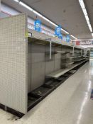 51FT OF MADIX GONDOLA SHELVING