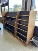 BOOK/MAGAZINE MERCHANDISING SHELVING UNIT