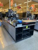UNMARKED SINGLE BELT CHECKSTAND (NO POS)
