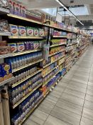 81FT OF MADIX GONDOLA SHELVING