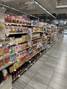 57FT OF MADIX GONDOLA SHELVING