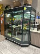 2000 BORGEN TWO DOOR REMOTE FLORAL CASE