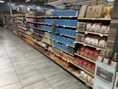 51FT OF MADIX WALL SHELVING