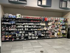 20FT OF MADIX WALL SHELVING