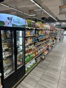 62FT OF MADIX GONDOLA SHELVING