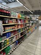 81FT OF MADIX GONDOLA SHELVING
