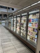 29 DOOR RUN OF 2000 HUSSMANN LOW TEMP REACH-IN CASES