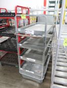4-tier restock cart