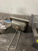 stainless wall mounted hand sink