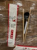 New boxes of chopstick/spoon sets