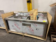 New 3-compartment sink w/ under cabinet