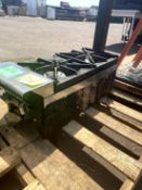 TWO BURNER GAS RANGE