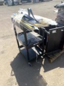 BLACK 3 TIER CART