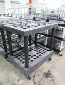 perforated utility cart