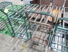 steel transport carts