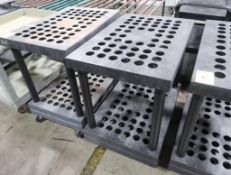 perforated utility cart