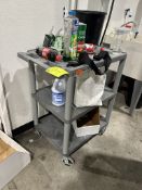18IN X 28IN PLASTIC UTILITY CART