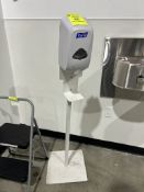 PURELL SANITIZER DISPENSER ON STAND