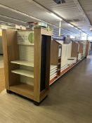 24FT OF LOZIER GONDOLA SHELVING