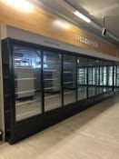 8 DOOR RUN OF 2014 ZERO ZONE LOW TEMP REACH-IN CASES