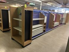 24FT OF LOZIER GONDOLA SHELVING
