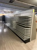 36FT OF LOZIER WALL SHELVING