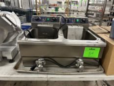 ELECTRIC COUNTER TOP DOUBLE FRYER