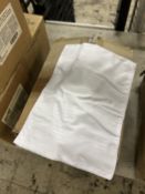 12 X 16.5 WHITE POLYESTER PILLOW CASES