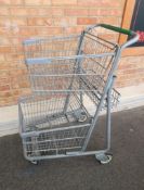 two-tier shopping carts
