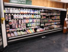 Tyler refrigerated multi-deck cases, 16' run (8+8)