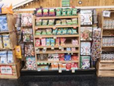 checkstand magazine/candy rack for U-shaped checkstands