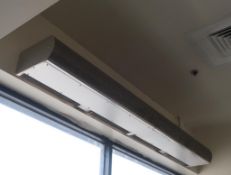 air curtain, west foyer