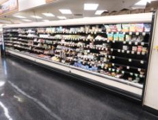 Hillphoenix refrigerated multi-deck cases, 28' run (12+8+8)