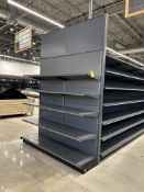 6FT OF LOZIER END CAP SHELVING
