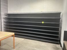 16FT OF LOZIER WALL SHELVING