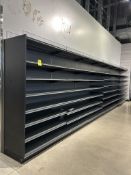 28FT OF LOZIER WALL SHELVING