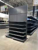 12FT OF LOZIER END CAP SHELVING