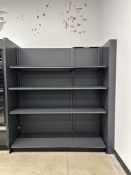 6FT OF LOZIER WALL SHELVING