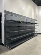 16FT OF LOZIER WALL SHELVING