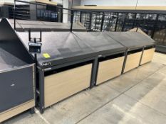 JSI ADJUSTABLE SLANT EURO TABLES W/ ROLLERS BELOW