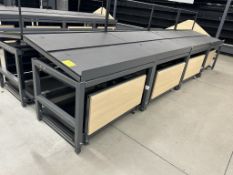 JSI ADJUSTABLE SLANT EURO TABLES W/ ROLLERS BELOW