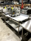 NEW STAINLESS STEEL TABLE