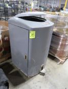 outdoor trash can