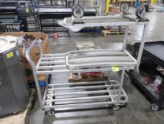 aluminum stocking carts