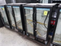 True 2-glass door refrigerated merchandisers