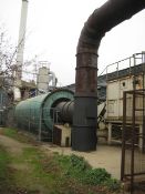 Drum Dryer - Rotary drum dryer comprising an MEC triple pass rotary drum dryer 3 metres diameter x