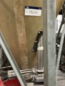Silos - Isala glass reinforced plastic silo with steel support frame. Silo is 2.0 metres diameter