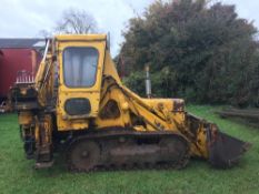 Tractor - Massey Ferguson tracked loader model MF200 serial number 7029433. YOM not known but has